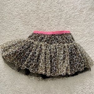 Cheetah tutu skirt